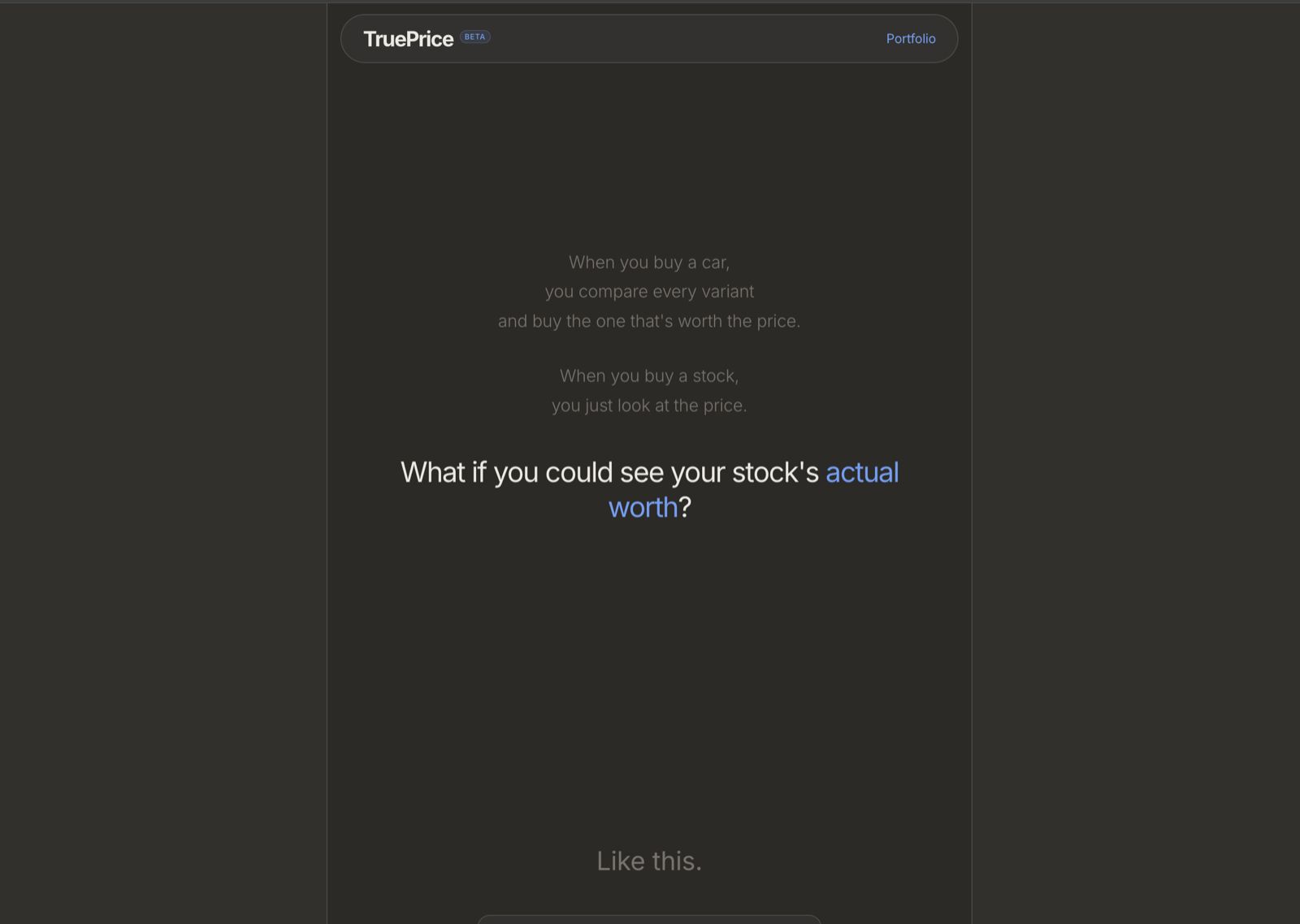 TruePrice